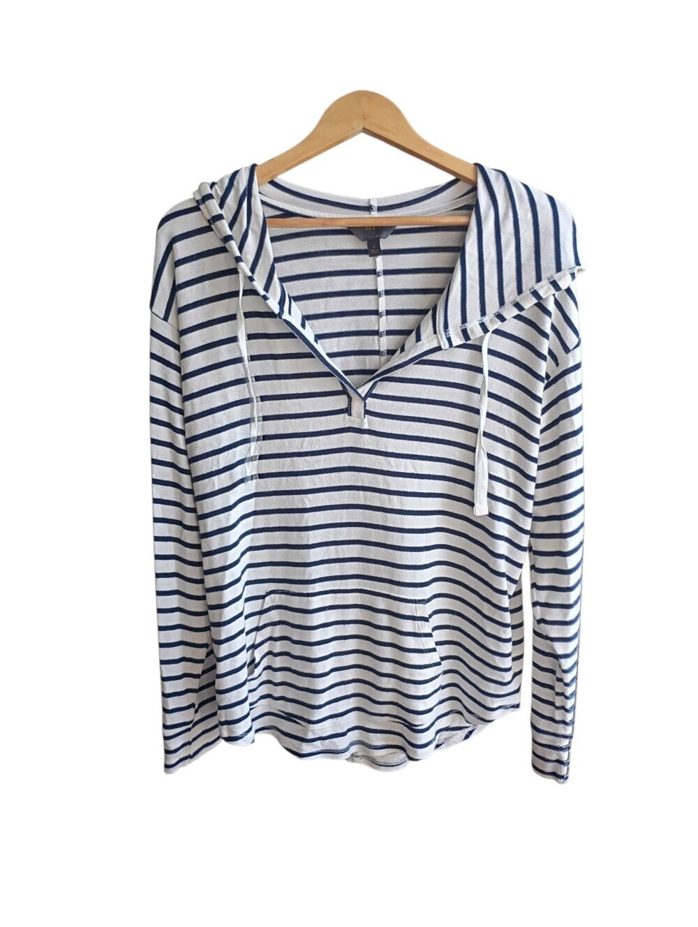 Mix By 41 Hawthorn Striped Hoodie Size Large EUC